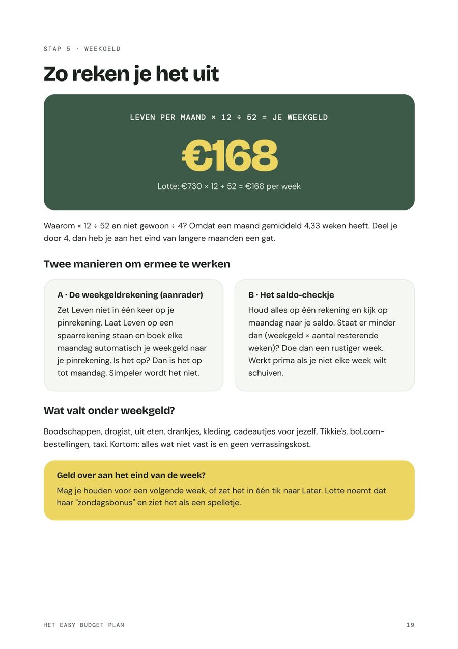 Voorbeeldpagina 19 uit de gids